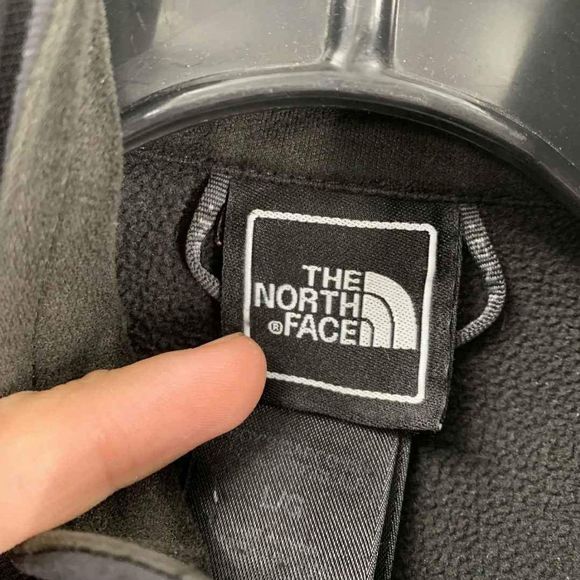 The North Face Boys Black Bionic Apex Pockets Fleece Jacket Coat Large - Picture 3 of 3